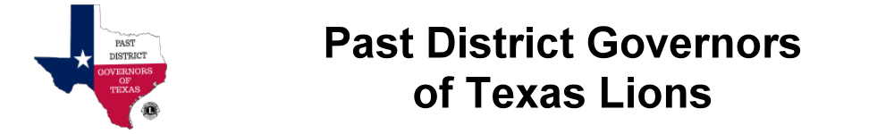 Past District Governors of Texas